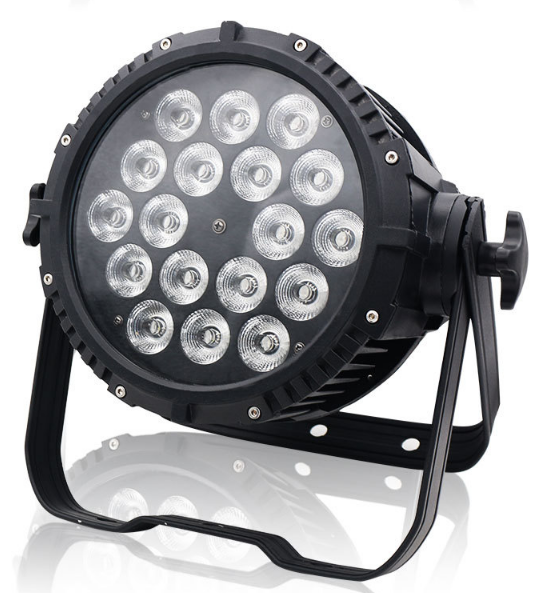 18 waterproof par lights