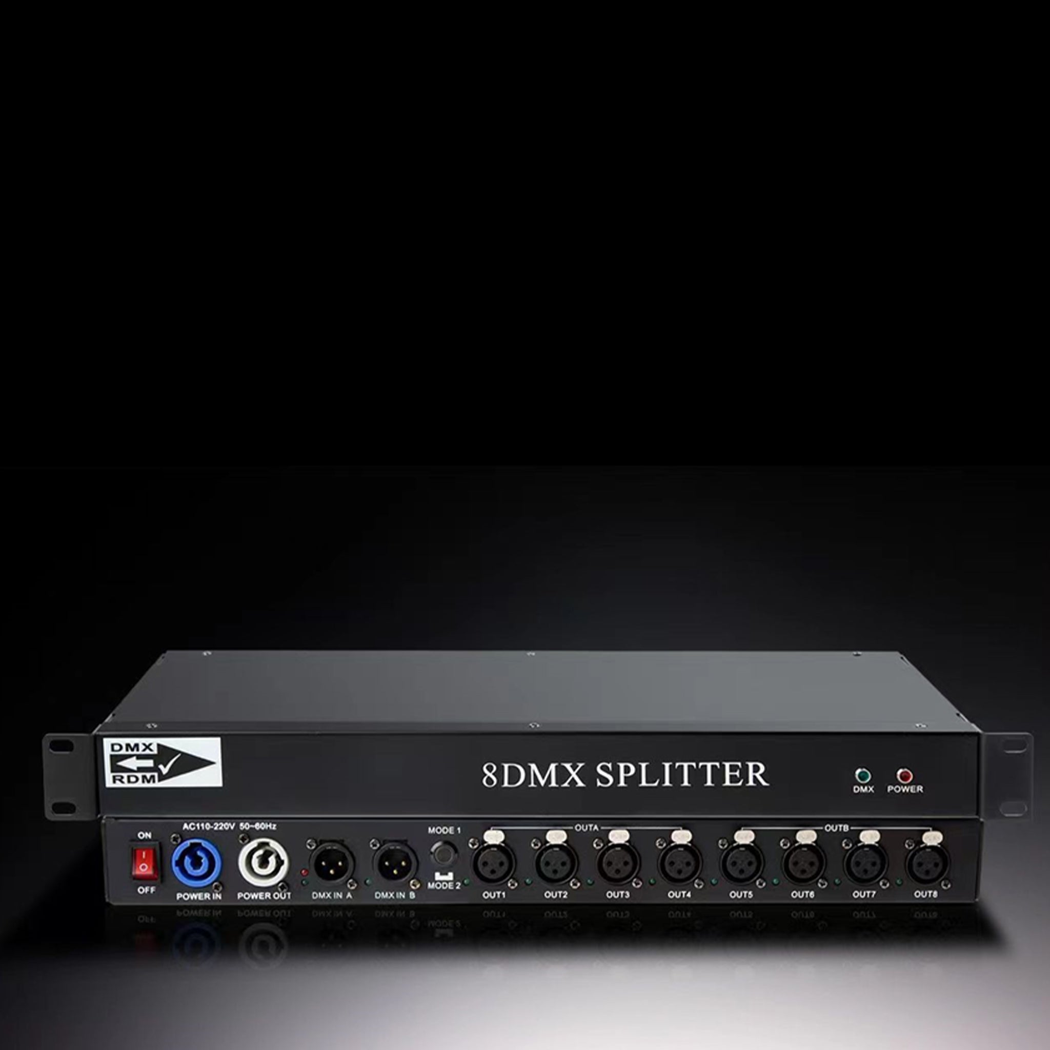 RDM DMX-8 splitter