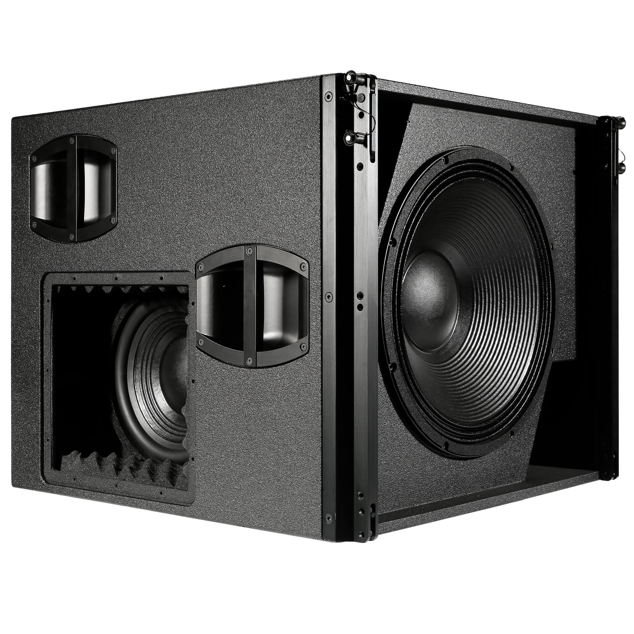 subwoofers de woofer vsub subwoofer cardioide volable de alto rendimiento